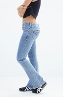 PacSun Stretch Dark Indigo Low Rise Bootcut Jeans