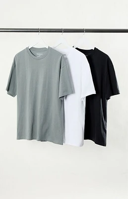 Pacsun 3 Pack Reece Solid Color T-Shirts