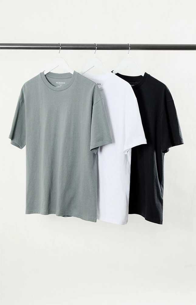 PacSun 3 Pack Reece Solid Color T-Shirts