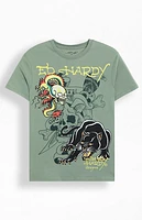 Ed Hardy Dragon Panther T-Shirt