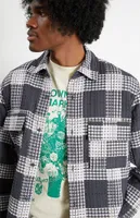 PacSun Plaid Waffle Shirt