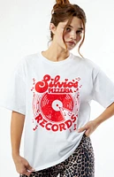 Silvio's Pizza Records Oversized T-Shirt