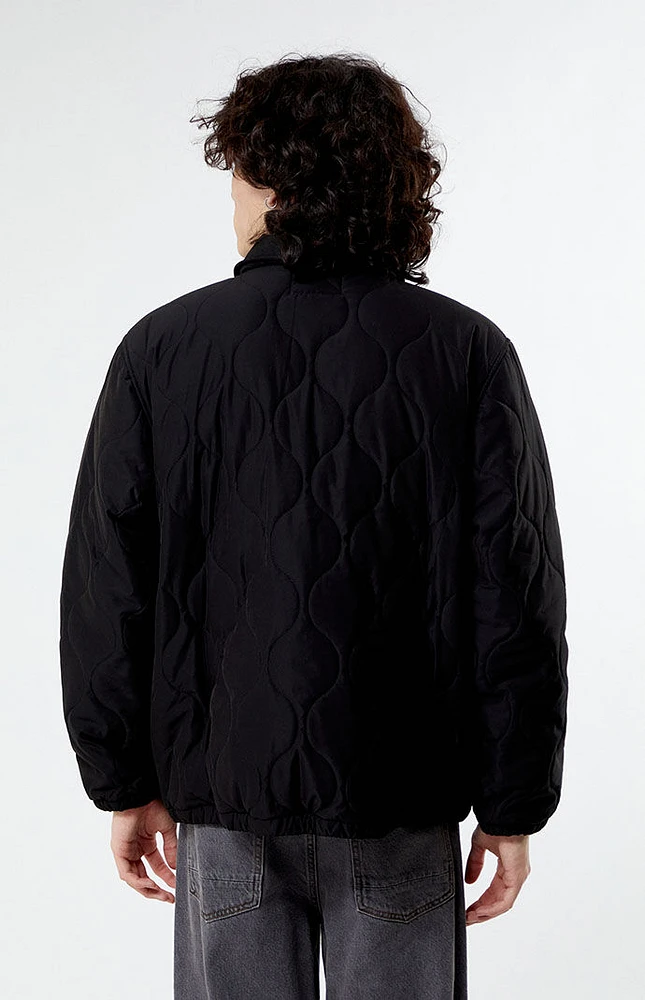 Quilted Coaches Jacket