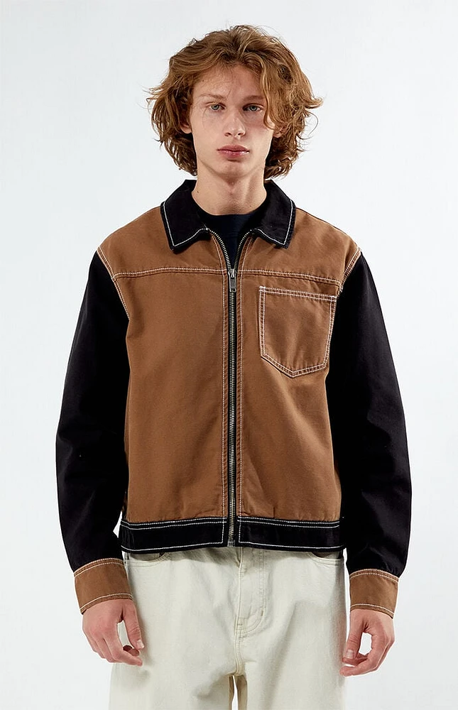 PacSun Blocked Twill Jacket