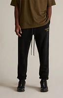 Fear of God Essentials Black Fleece Sweatpants