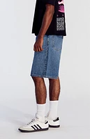 Pacsun Medium Indigo Denim Baggy Shorts