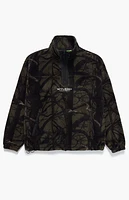 Studio by Supervsn Camo Fleece Half-Zip Pullover Sweatshirt