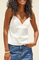 Beverly and Beck Mila Embroidered Cami