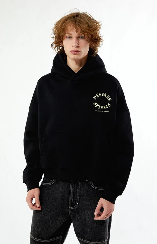Pacsun Defiant Spirits Cropped Hoodie