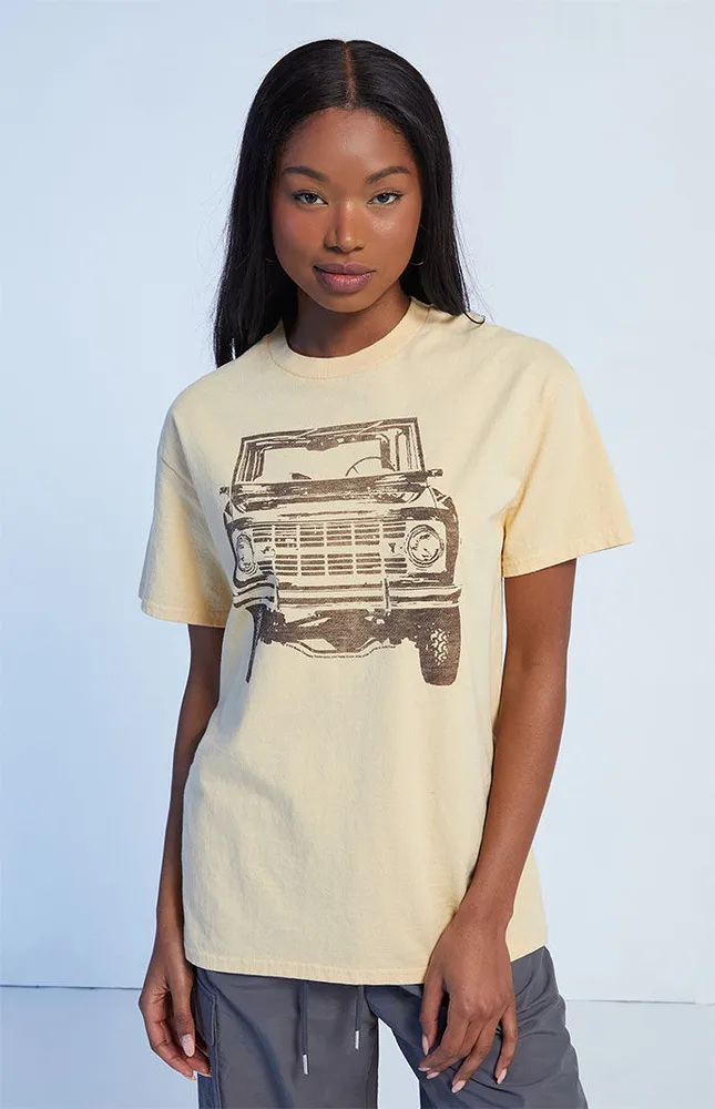 Junk Food Men's Ford Bronco T-Shirt in White - Size Small