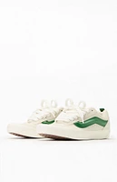 Vans Green & White Knu Skool Shoes