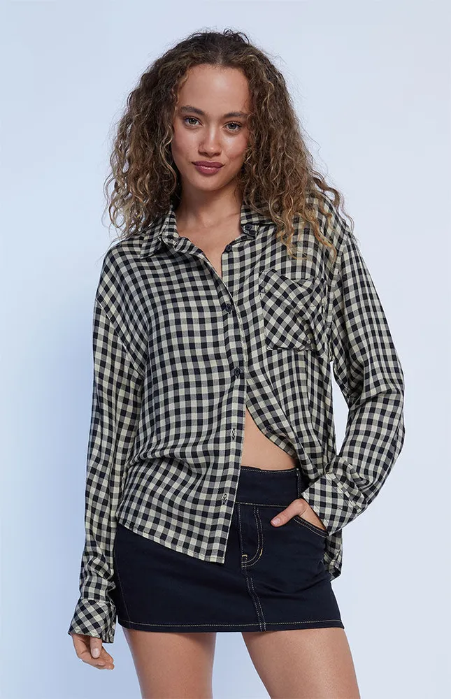 WEWOREWHAT Boyfriend Button Down Shirt