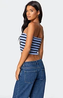 Edikted Lexi Ribbed Tube Top