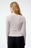 LA Hearts Charlotte Slinky Sweater