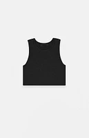 Fear of God Essentials Women's Black Sport Sweater Knit Tank Top