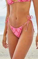 VDM The Label Sherbet Marley Reversible Tie Side Bikini Bottom