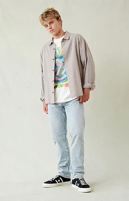 Pacsun Cade Straight Jeans Light Indigo