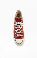 Red Chuck Taylor All Star Lift High Top Sneakers