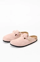 Birkenstock Women's Boston Soft Footbed Clogs Light Rose