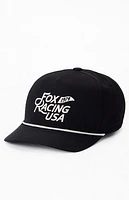 Fox Flag Rope Snapback Hat
