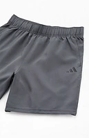 adidas Kids Gray Essentials Woven Shorts