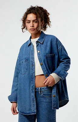 Billabong Deep Sea Denim Shacket