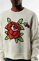 PacSun Rose Crew Neck Sweater