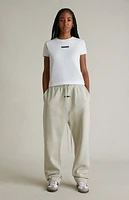 Fear of God Essentials Women's Heather Stone Relaxed Sweatpants