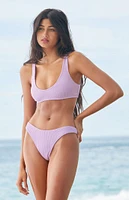 Roxy Eco Aruba High Cut Cheeky Bikini Bottom