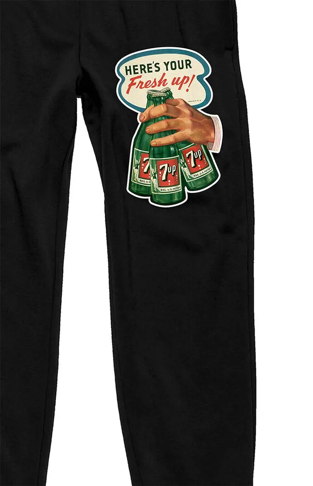 7Up Here's Your Fresh Up! Jogger Sweatpants