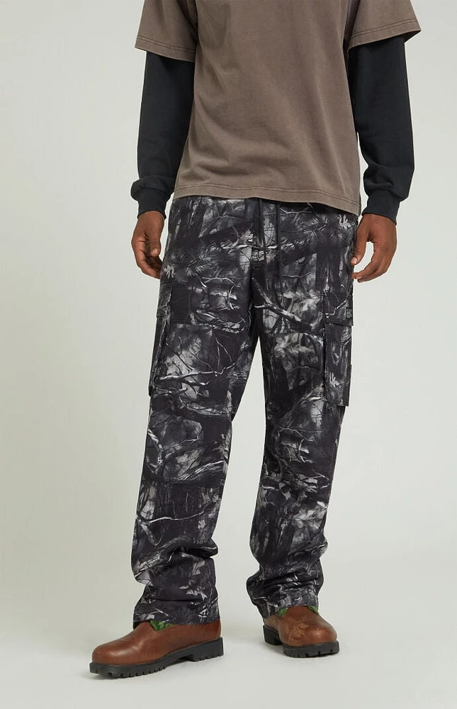 PacSun Camo Ripstop Baggy Cargo Pants