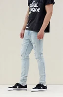 Pacsun Eco Comfort Stretch Indigo Stacked Skinny Jeans