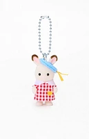 CALICO CRITTERS Nursery Chocolate Rabbit Baby Keychain