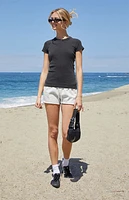 John Galt Black Melany T-Shirt