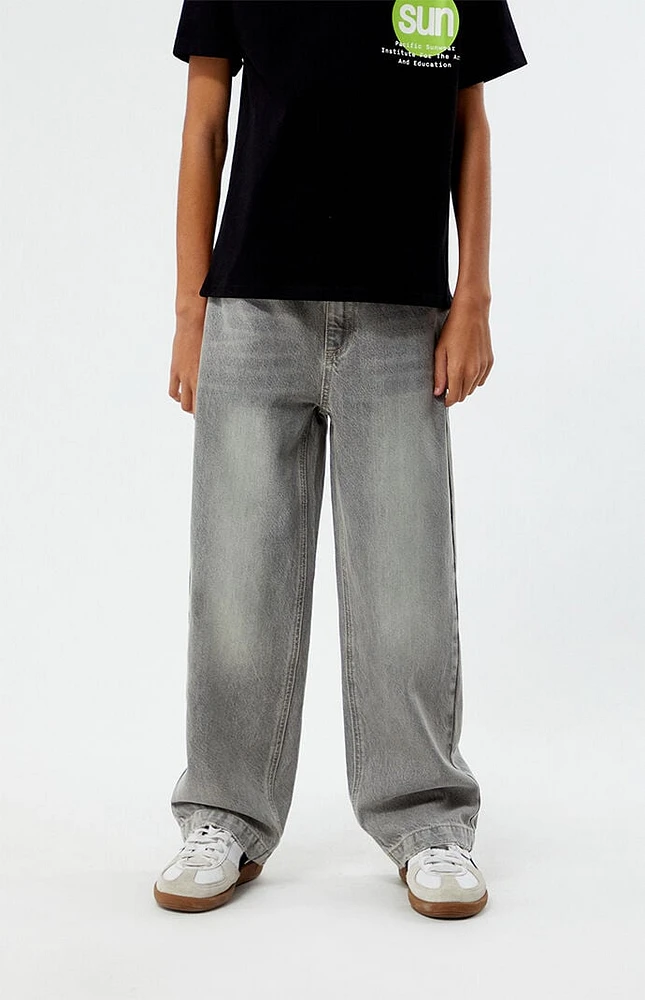 PacSun Kids Gray Baggy Jeans