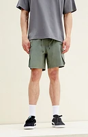 Pacsun Green Cargo Shorts