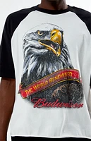 Budweiser By PacSun Eagle Baseball T-Shirt