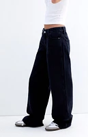 PacSun Casey Black Low Rise Baggy Jeans