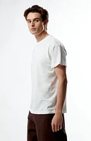 Pacsun White Solid Soft Oversized T-Shirt