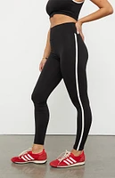 PAC 1980 WHISPER Active Side Stripe Yoga Pants