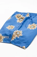 PacSun Daisy AOP 4.5" Swim Trunks