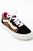 Vans Kids Leopard Old Skool Shoes