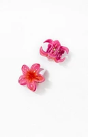 LA Hearts 2 Pack Mini Flower Hair Clips