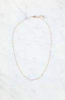 John Galt Chain Pearl Necklace