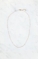 John Galt Chain Pearl Necklace