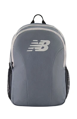 New Balance Gray Flying Logo Laptop Backpack