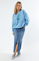 Golden Hour New York Cocktail Lounge Crew Neck Sweatshirt