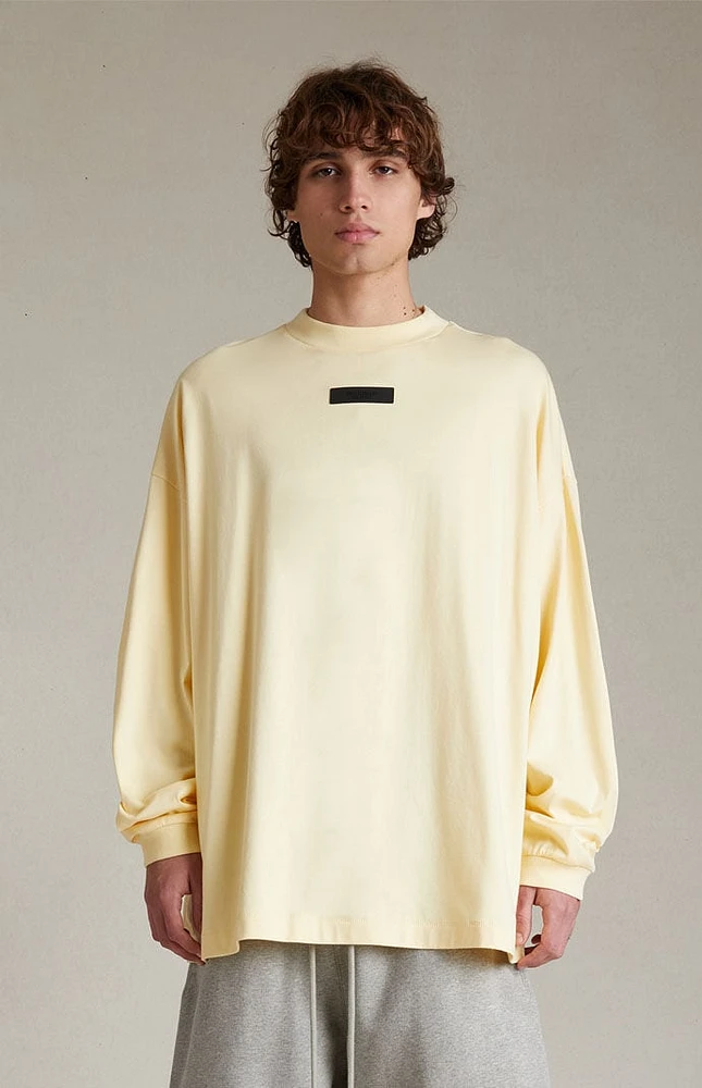 Fear of God Essentials Garden Yellow Long Sleeve T-Shirt