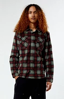 RVCA Freeman Cord Plaid Long Sleeve Shirt