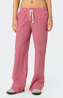 Edikted Taya Gingham Pants